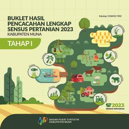 Buklet Hasil Pencacahan Lengkap Sensus Pertanian 2023 - Tahap I Kabupaten Muna